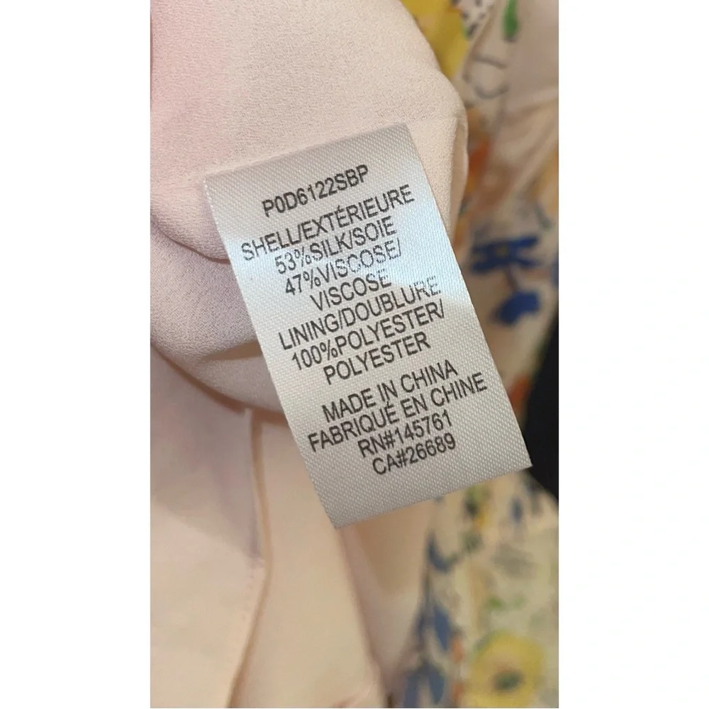 NWOT Beautiful Parker Floral Dress, Size 0 - Picture 6 of 6